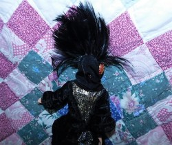 star trek black doll b
